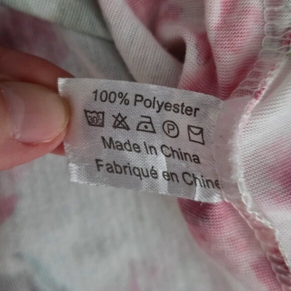 Show Me Your Mumu Floral Robe Pink and White One Size - Picture 6 of 6